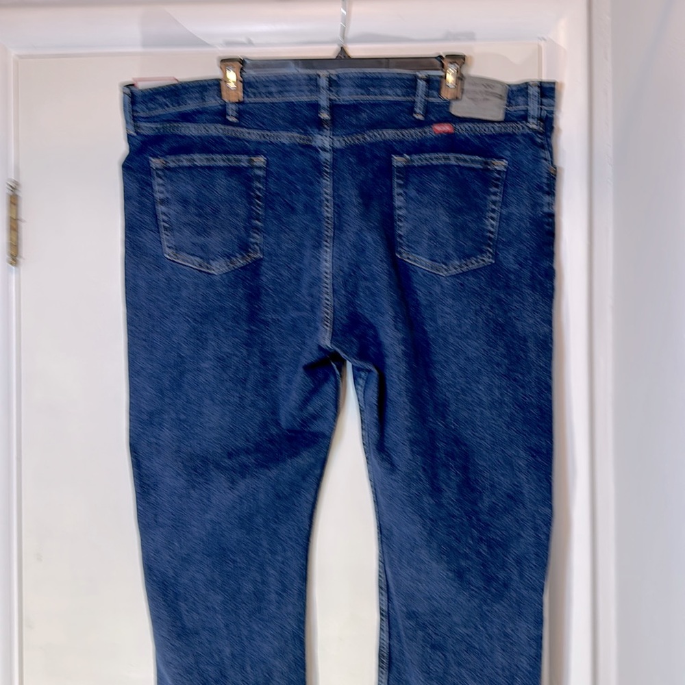 Wrangler Performance Series Regular Fit Cotton Stretch Denim Jeans 48x30 NWT - Picture 9 of 13